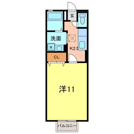 リビングタウン豊田桝塚の物件間取画像